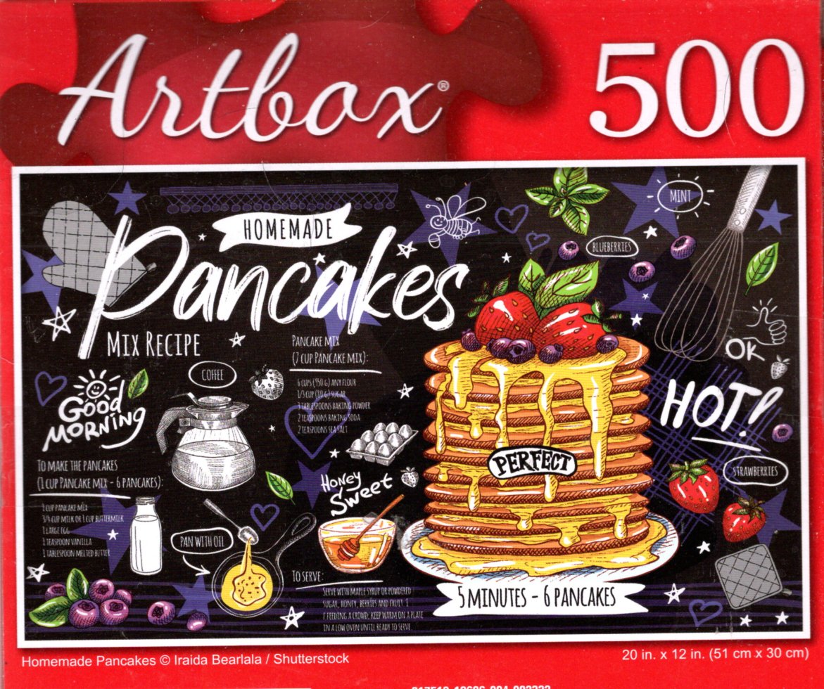 Homemade Pancakes/Iraida Bearlala - 500 Pieces Jigsaw Puzzle