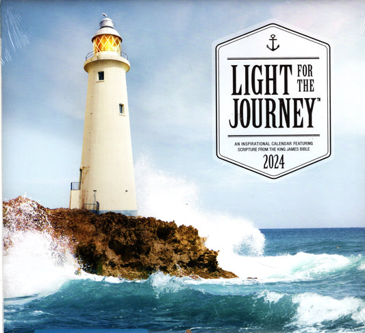 2024 Light for the Journey Full Size Wall Inspirational Calendar for Planning