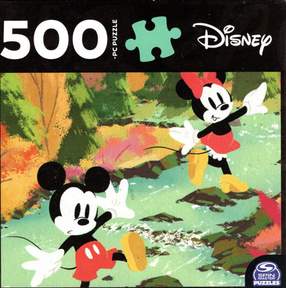Disney Mickey & Minnie Mouse - 500 Piece Jigsaw Puzzle Set of 2 v2