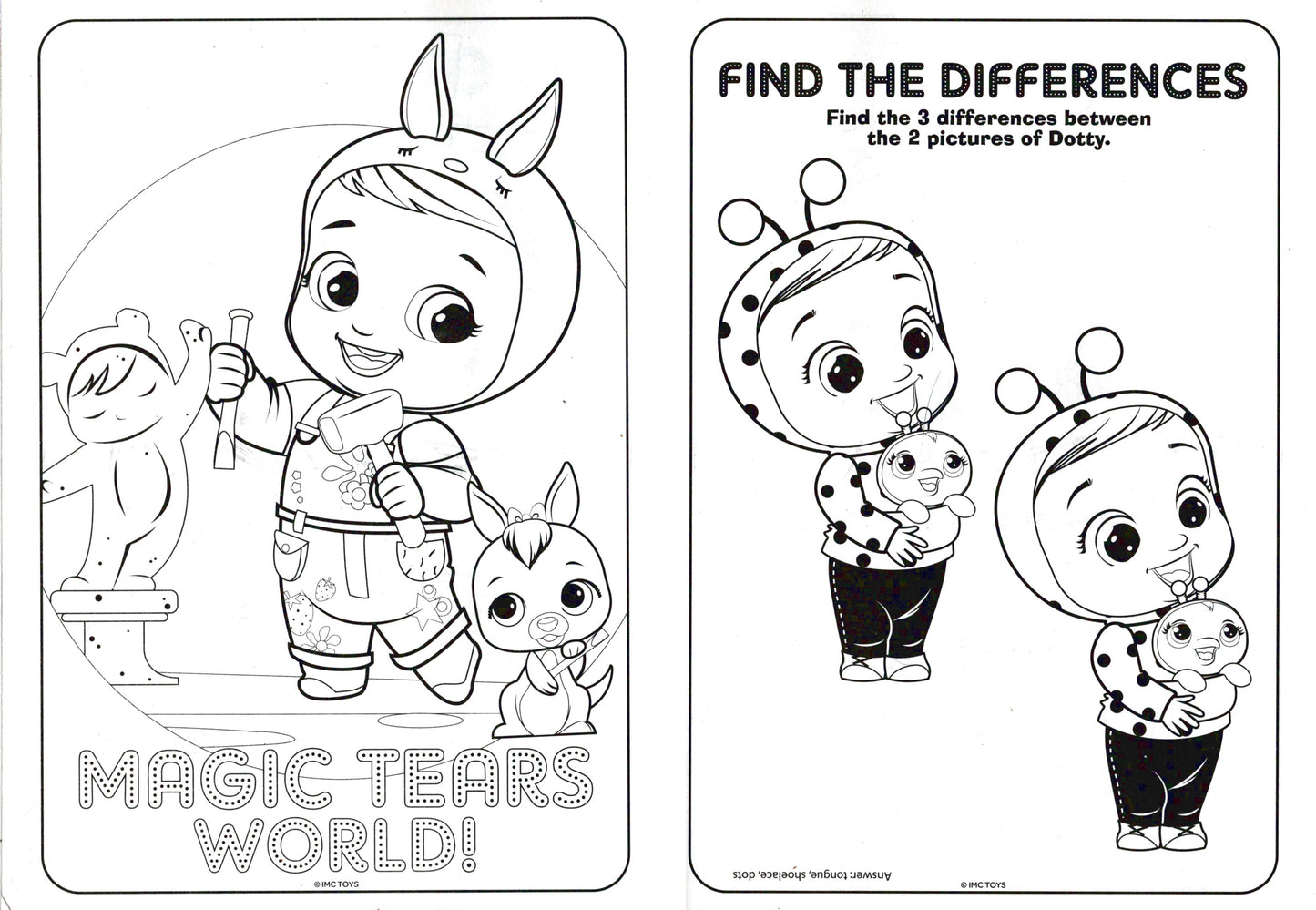 Cry Babies Magic Tears - Jumbo Coloring & Activity Book