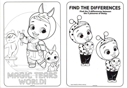 Cry Babies Magic Tears - Jumbo Coloring & Activity Book