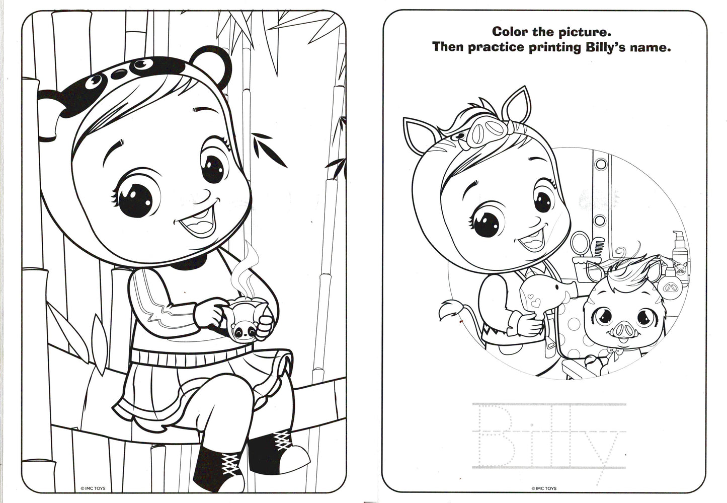 Cry Babies Magic Tears - Jumbo Coloring & Activity Book