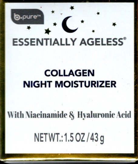Collagen - Night Moisturizer, Gentle Cream Cleanser, Nourishing Moisturizer Set