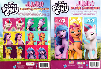 My Little Pony - Jumbo Coloring & Activity Book v9 (Set of 2 Books)