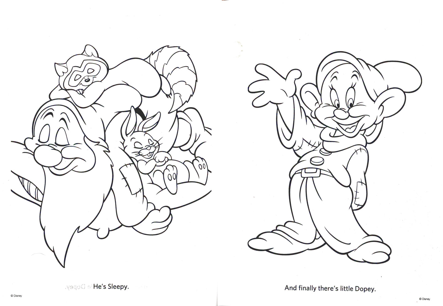 Disney Snow White and the Seven Dwarfs - Forest Friends - Coloring & Activity Book
