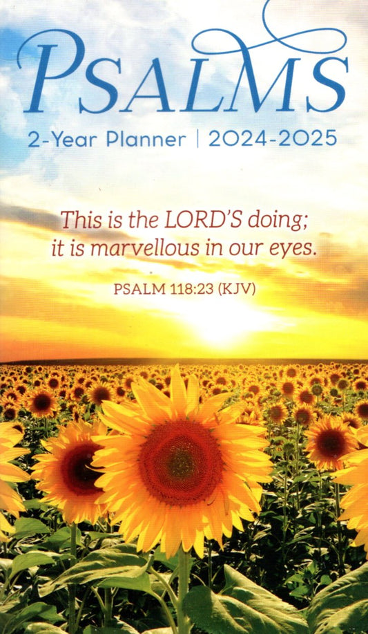 2024-2025 Value Pocket Inspirations Calendar for Planning, Scheduling, and Organizing (Psalms)