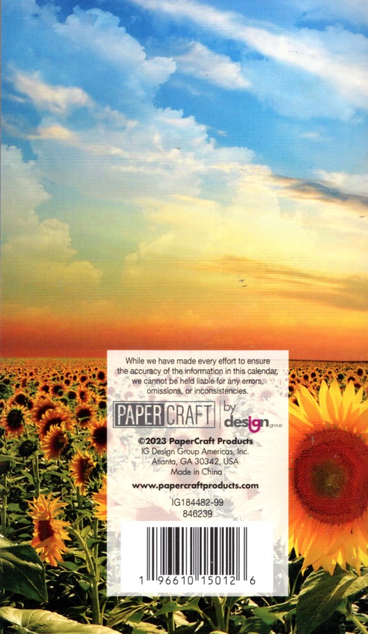 2024-2025 Value Pocket Inspirations Calendar for Planning, Scheduling, and Organizing (Psalms)