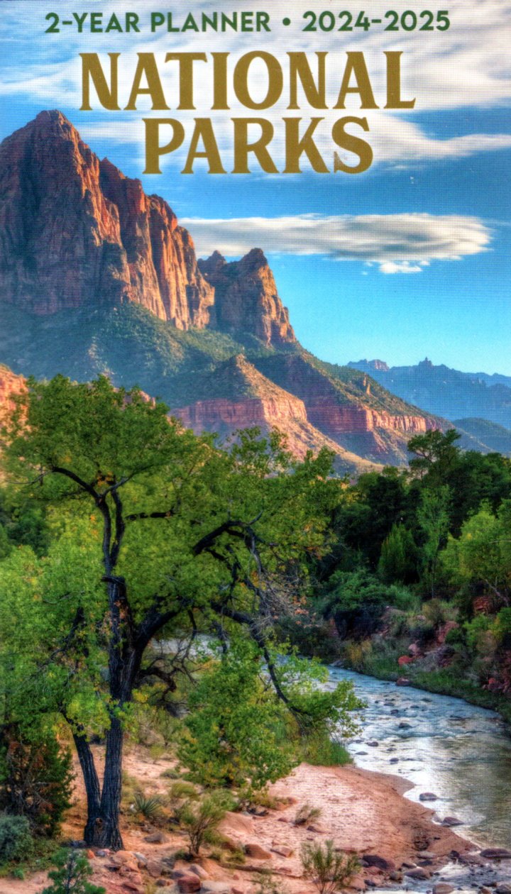 2024-2025 Value Pocket Calendar for Planning, Scheduling, and Organizing National Parks