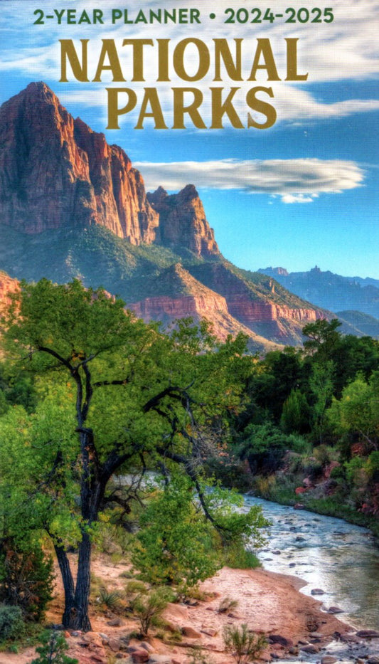 2024-2025 Value Pocket Calendar for Planning, Scheduling, and Organizing National Parks