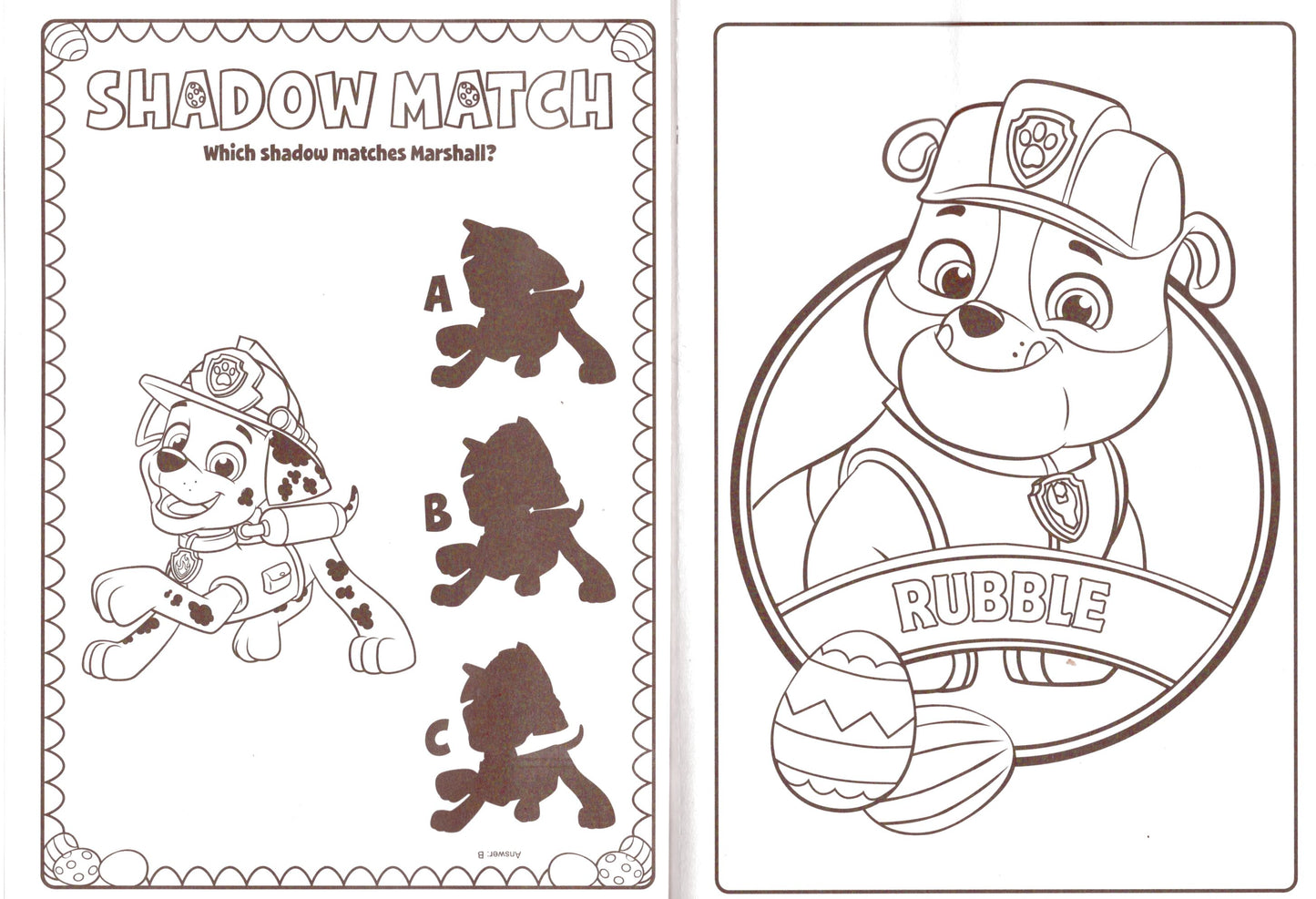 Paw Patrol - Easter Pups on a Roll - Jumbo Coloring & Activity Book