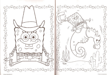 SpongeBob - Forever Square - Jumbo Coloring & Activity Book