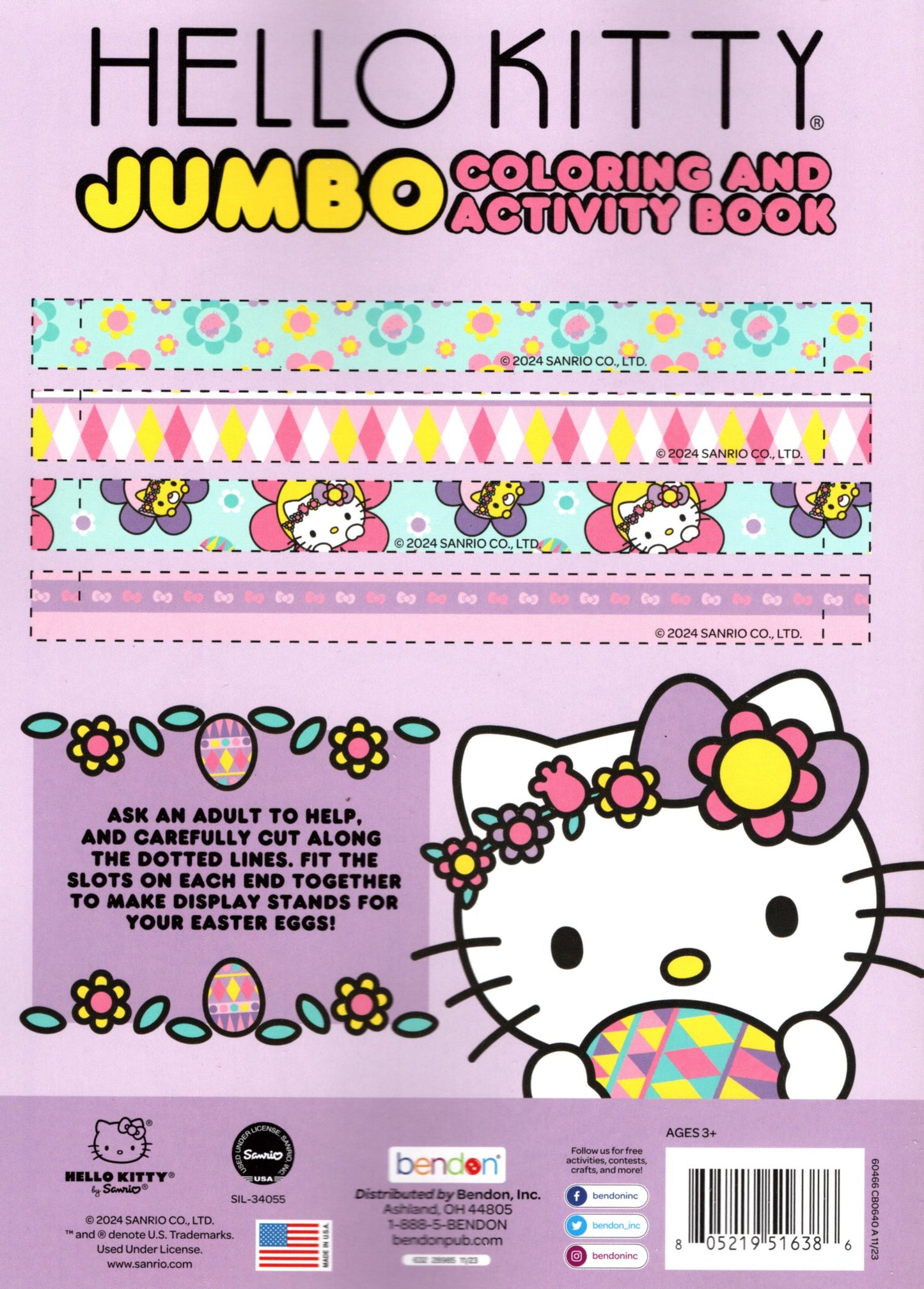 Hello Kitty - Jumbo Coloring & Activity Book v2