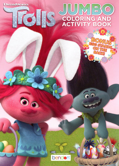 Trolls - Jumbo Coloring & Activity Book v1