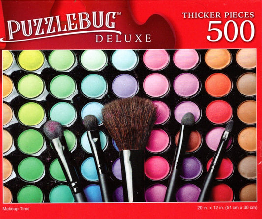 Makeup Time - 500 Pieces Deluxe Jigsaw Puzzle