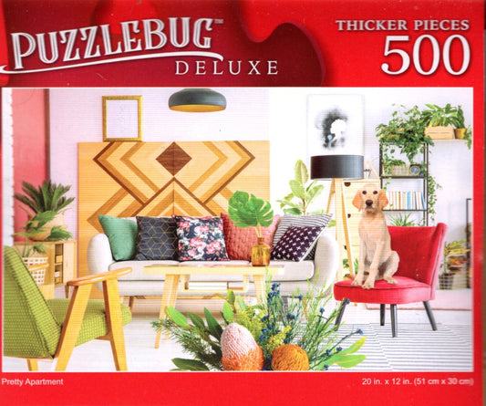 Pretty Apartment - 500 Pieces Deluxe Jigsaw Puzzle