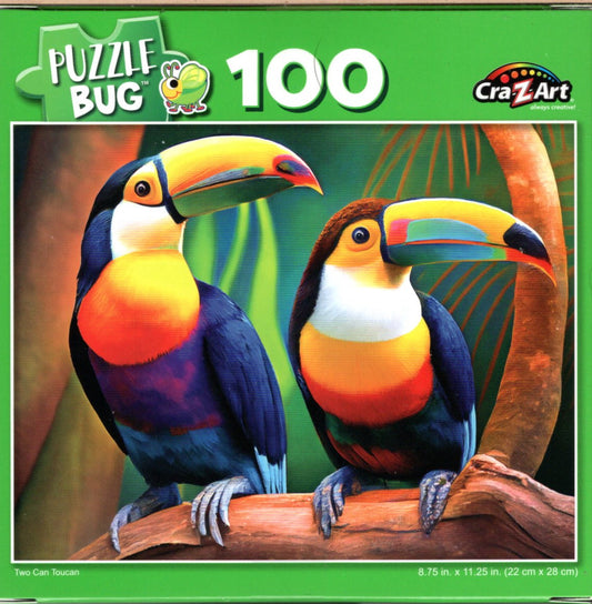 Two Can Toucan - 100 Piece Jigsaw Puzzle