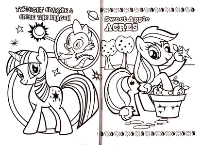 My Little Pony - Jumbo Coloring & Activity Book (Set of 4 Books) v2