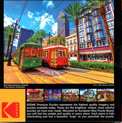 New Orleans Streetcars, Louisiana ~ 550 Kodak Premium Puzzles