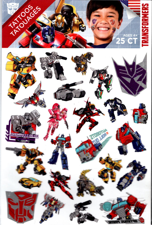 Savvi - Transformers - 25 Tattoos Tatouages