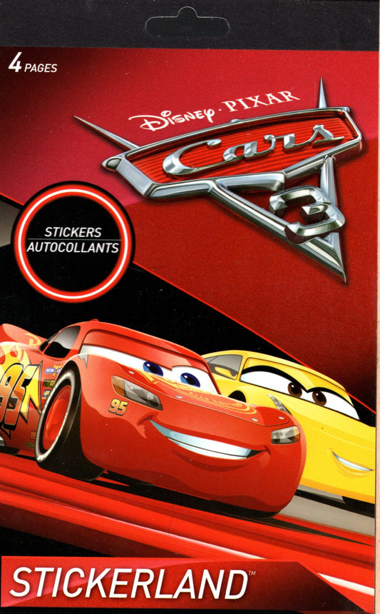Disney Pixar Cars - Stickerland - Sticker Book over to 200 Stickers