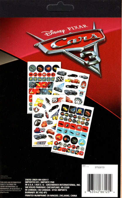 Disney Pixar Cars - Stickerland - Sticker Book over to 200 Stickers