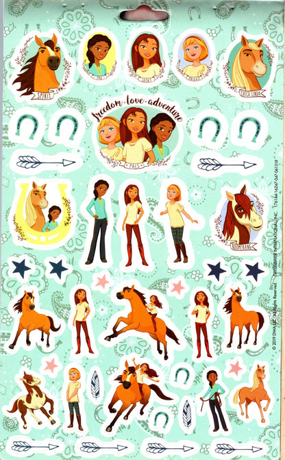 Princesses & Spirit - Sticker Collection over 200 + 150 Stickers Set