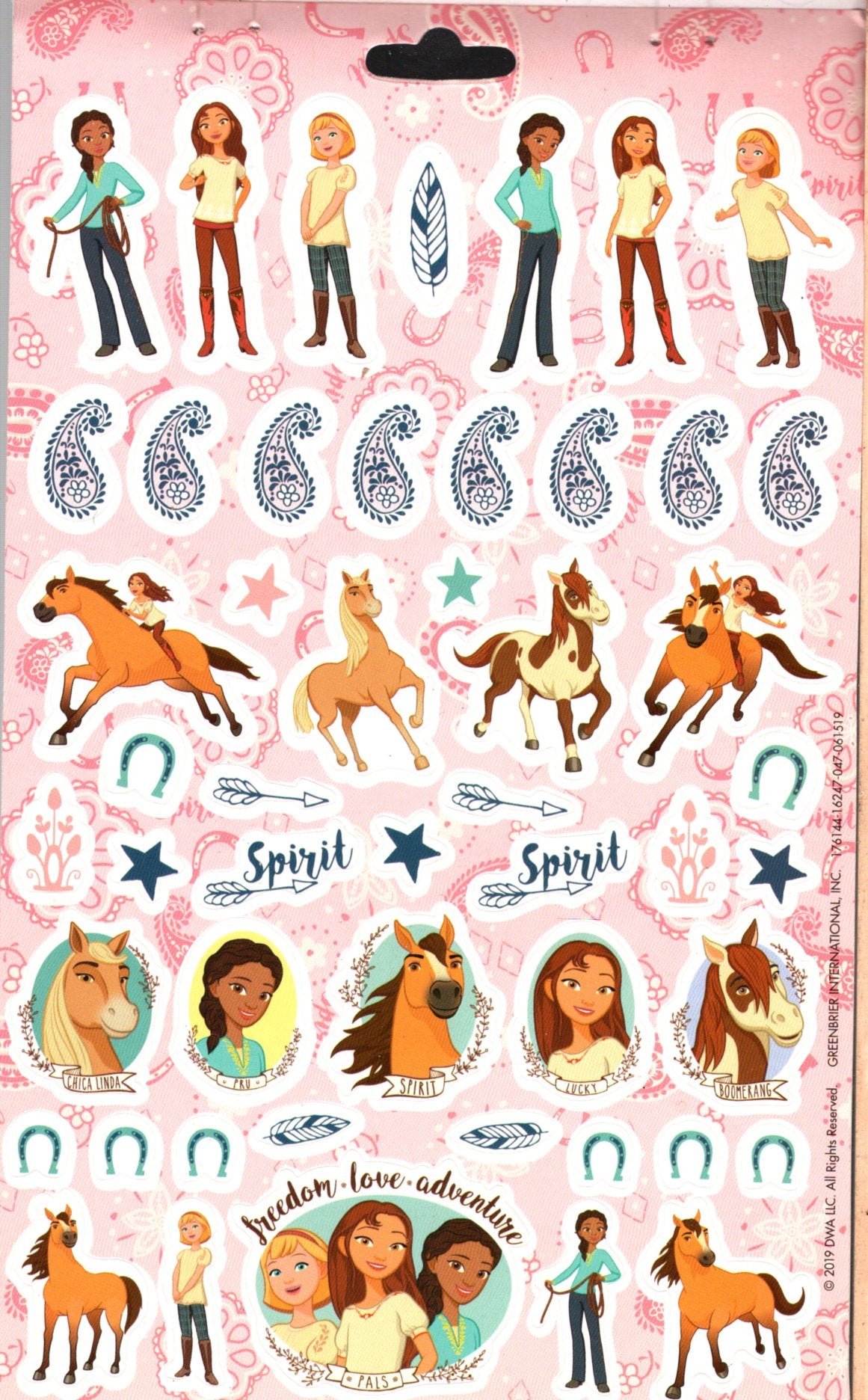 Princesses & Spirit - Sticker Collection over 200 + 150 Stickers Set