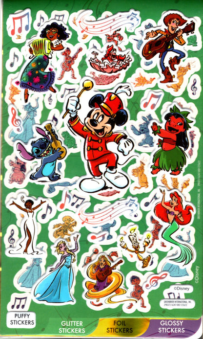Disney Mickey - Sticker Collection 4 Sheets - over 150 + 150 Stickers Set of 2