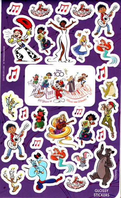 Disney Mickey - Sticker Collection 4 Sheets - over 150 + 150 Stickers Set of 2
