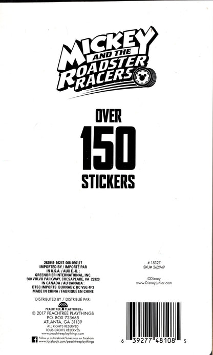 Disney Mickey - Sticker Collection 4 Sheets - over 150 + 150 Stickers Set of 2