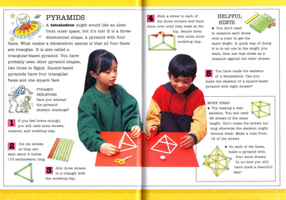 World of Wonder Activity Workbook - Hands-On! Math Exploring Shapes & Math Projects (Set of 2)