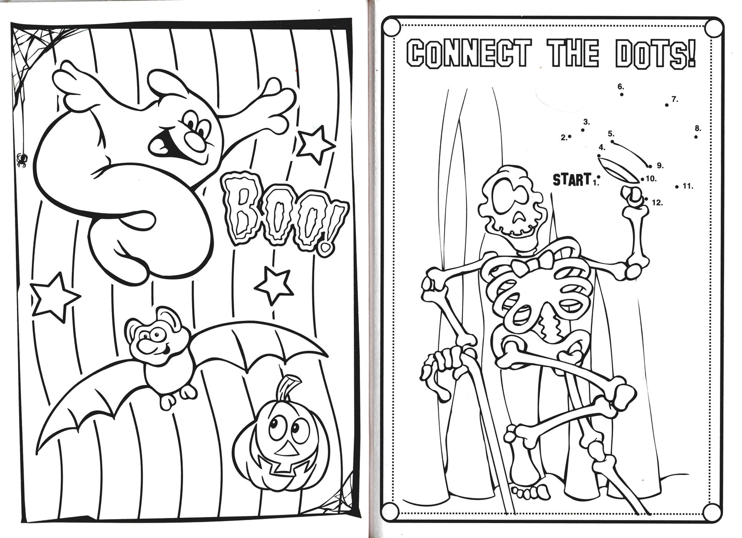 Halloween - Jumbo Coloring & Activity Book (Set of 2 Books)