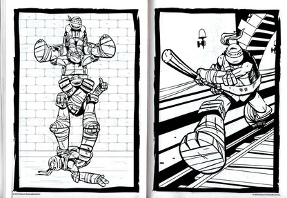 Teenage Mutant Ninja Turtles - Game On! - Jumbo Coloring & Activity Book