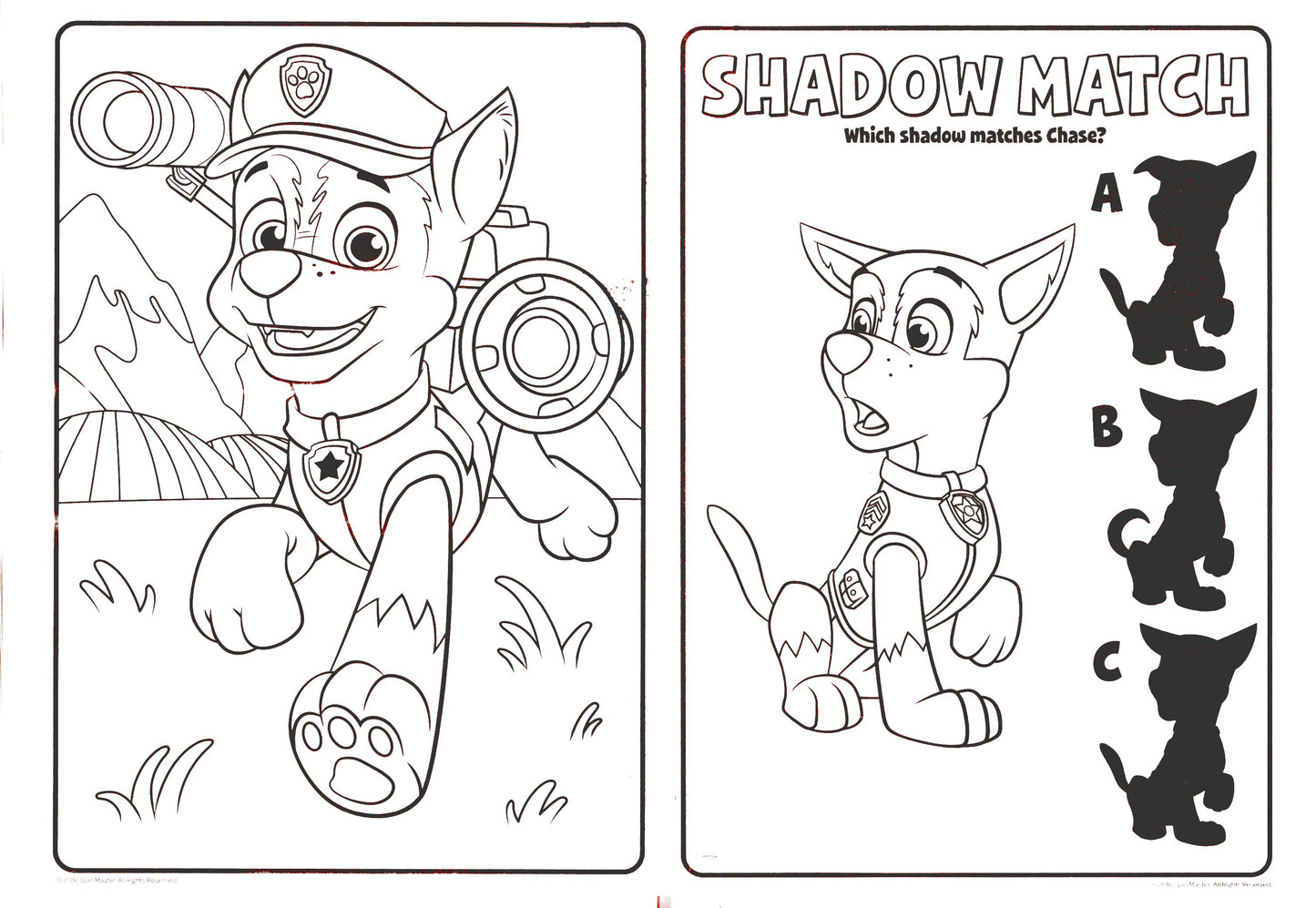 Paw Patrol - Happy Howl-Oween & Spooky Helpers - Halloween Jumbo Coloring Books
