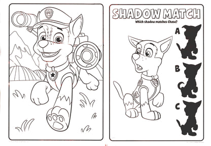 Paw Patrol - Happy Howl-Oween & Spooky Helpers - Halloween Jumbo Coloring Books