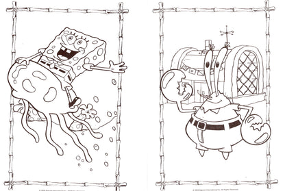 Spongebob SquarePants - Jumbo Coloring & Activity Book - I'm Ready!