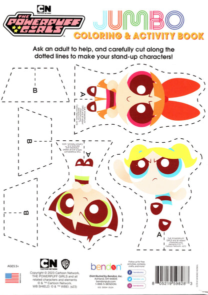 The Powerpuff Girls - Jumbo Coloring & Activity Book