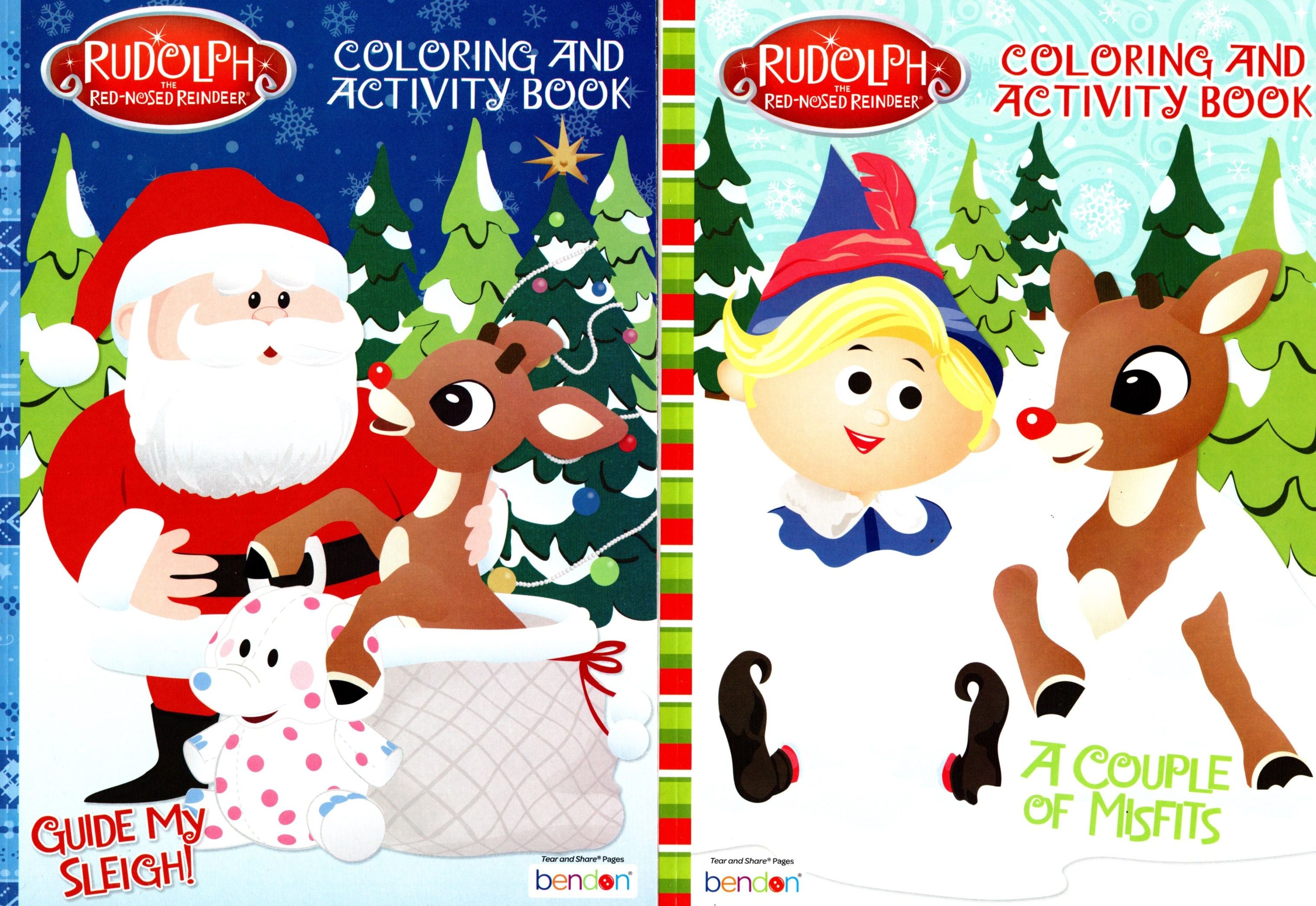 Rudolph the Red-Nosed Reindeer - Christmas Activity Book - Guide My Sl ...