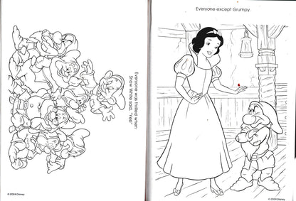 Snow White and Seven Dwarfs - Jumbo Coloring & Activity Book