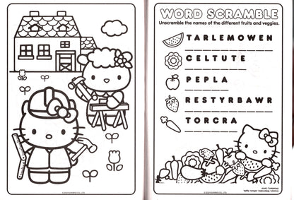 Hello Kitty - Jumbo Coloring & Activity Book (Set of 2 Books) v3