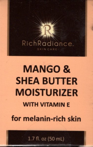 Rich Radiance Mango & Shea Butter Moisturizer with Vitamin E 1.7fl oz Set of 2