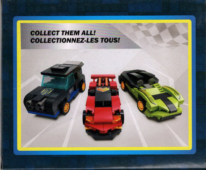 MAKE-IT BLOCKS - PULLBACK ACTION CAR - 75 PCS. CONSTRUCTION BLOCKS 6+