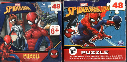 Marvel Spider-Man - 48 Pieces Jigsaw Puzzle (Set of 2) v8
