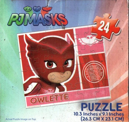 Disney Pixar PJ Masks - 24 Pieces Jigsaw Puzzle (Set of 3)