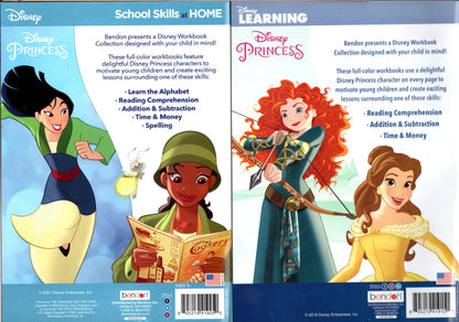Disney Learning - Princess - Reading Comprehension & Alphabet - Workbook