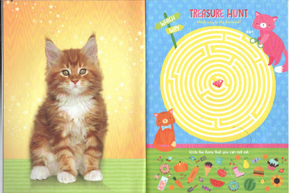 Bling Babies Puppies and Kittens - Sticker Included - Activity Book (Set of 2)