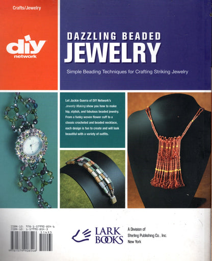 Dazzling Beaded Jewelry: 50 Great Projects (DIY Network) Paperback Book