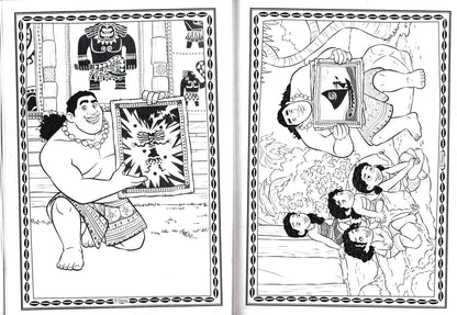 Moana 2 - Sisters Across the Waves - Coloring & Activity Book
