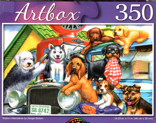 Station Attendants - 350 Pieces Jigsaw Puzzle