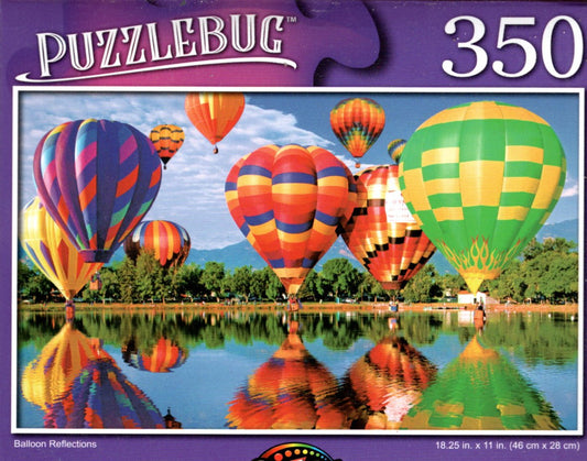 Balloons Reflections - 350 Pieces Jigsaw Puzzle